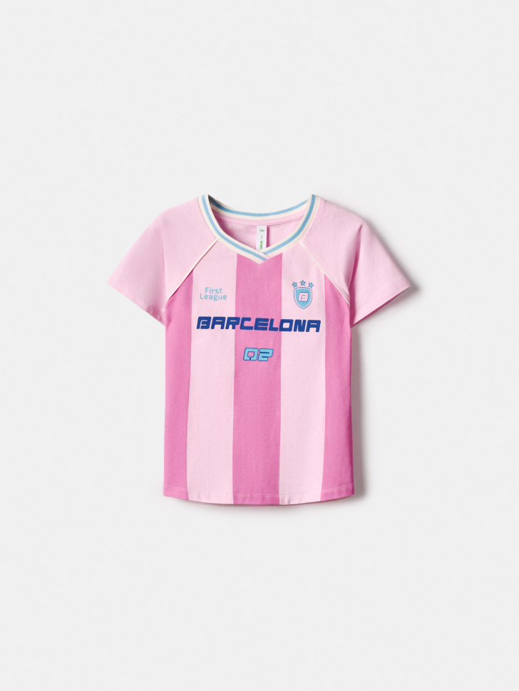 Футболка Sela спортивная, розовый, арт. 54934