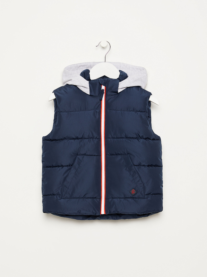 

Жилет с капюшоном для мальчиков, Синий