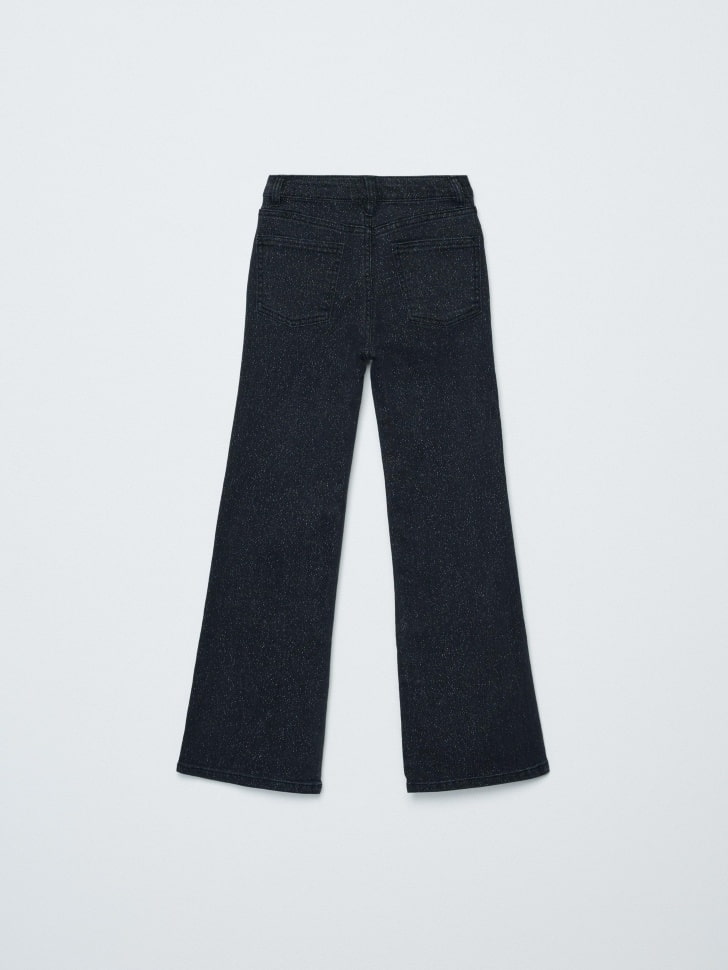 джинсы bootcut с люрексом для девочек 4680798660318 с промокодом