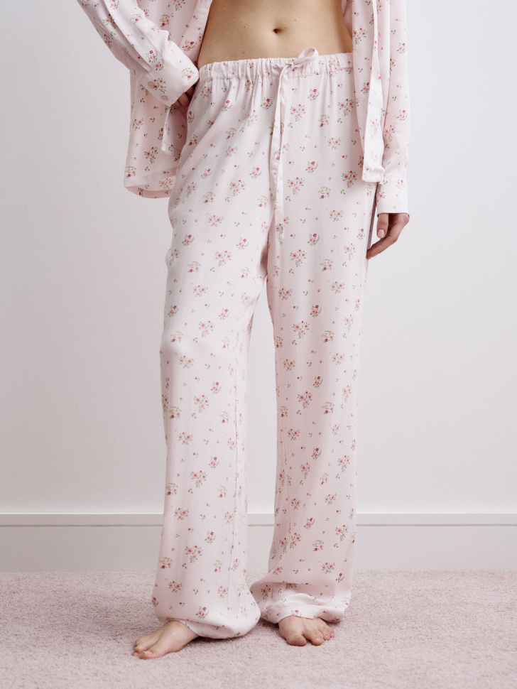 пижама из струящейся вискозы с принтом 4680798510941 с промокодом