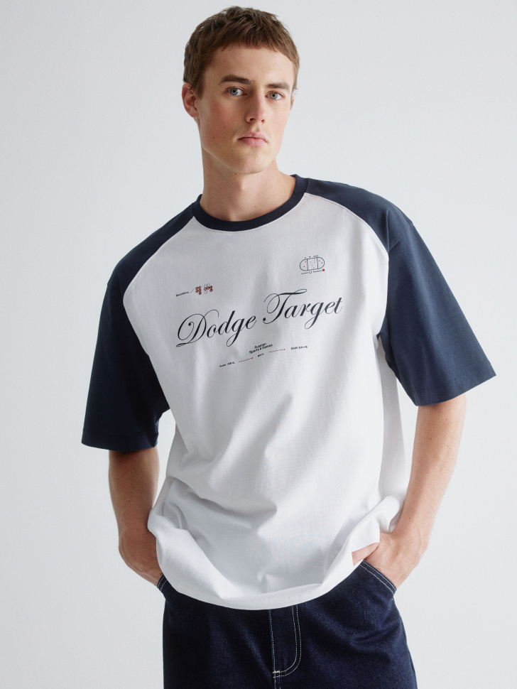 футболка оверсайз с принтом 4610517242594 фотография