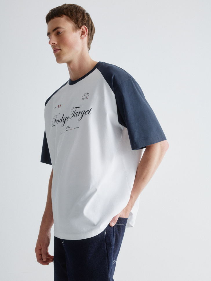 футболка оверсайз с принтом 4610517242594 купить с доставкой