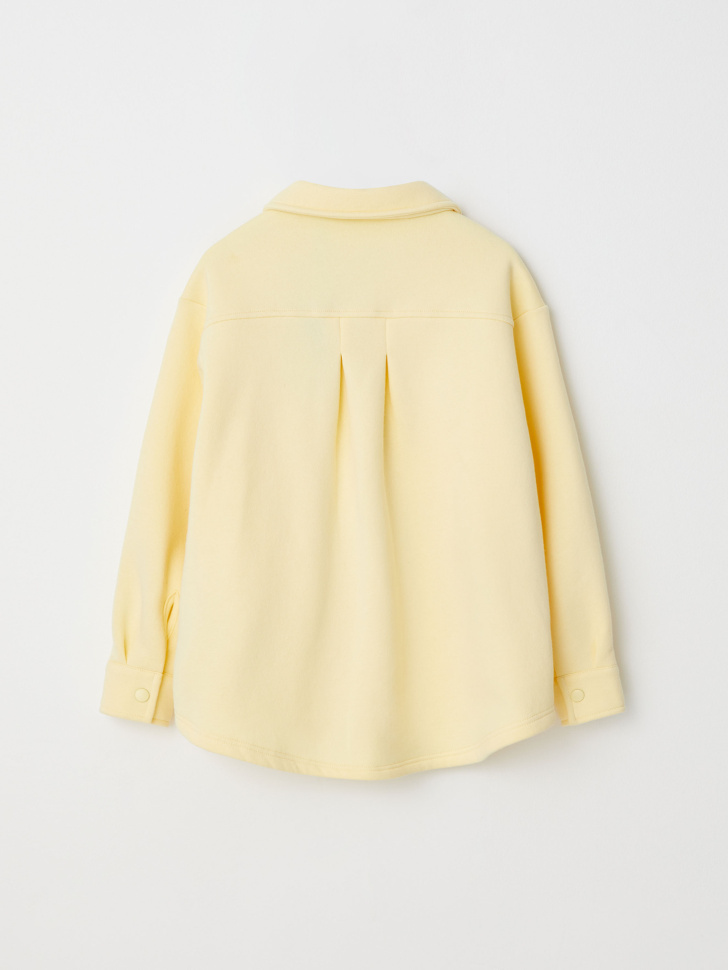 Трикотажная рубашка для девочек (желтый, 152/ 12-13 YEARS) от Sela