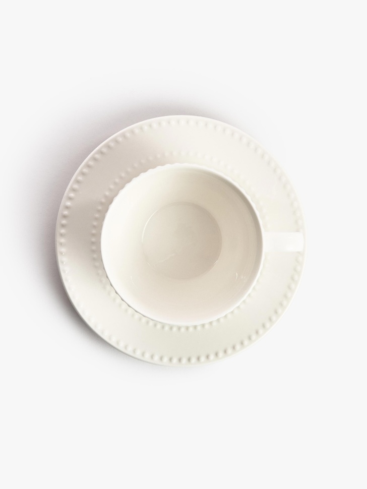 чайная пара из костяного фарфора по цене 1499 руб вид справа