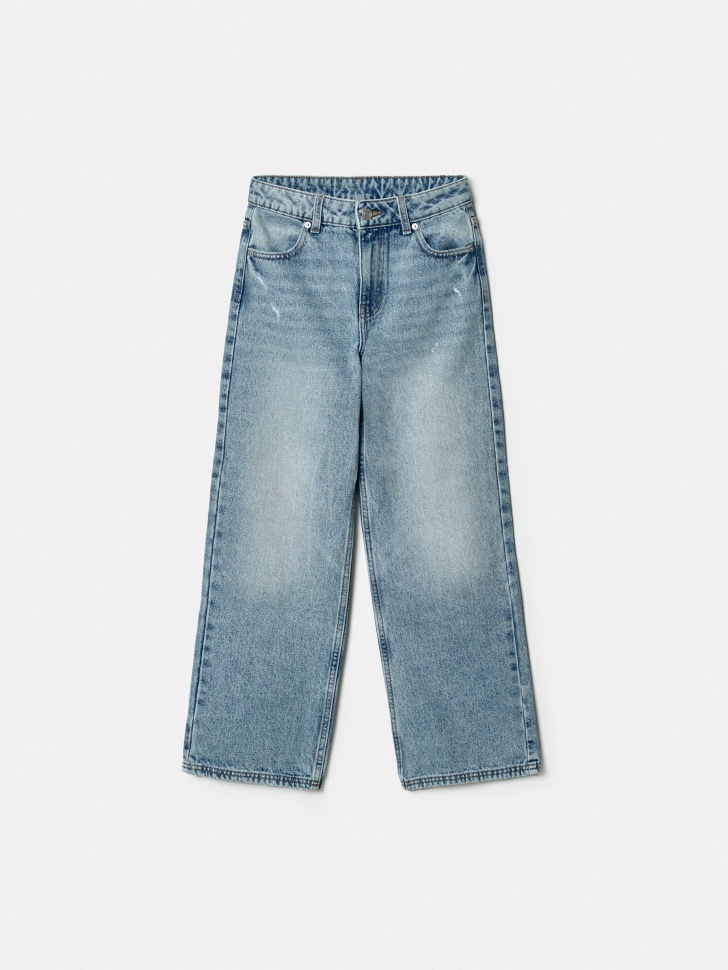 Джинсы Sela широкие с высокой посадкой, арт. 38475