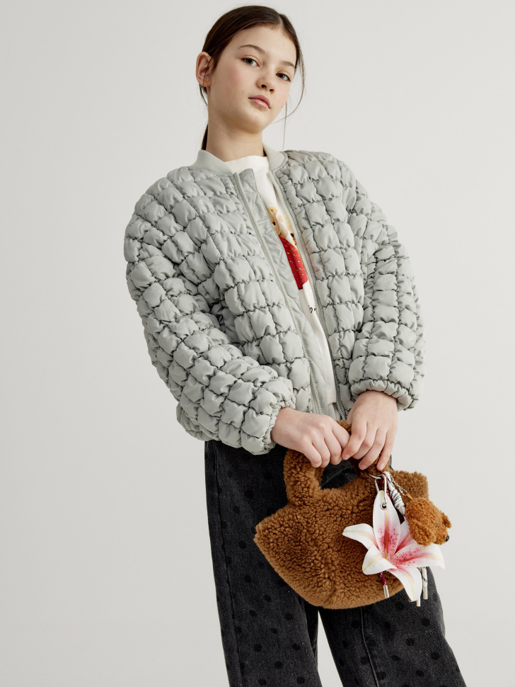 

Меховая сумка с обвесами для девочек, SL6803173203