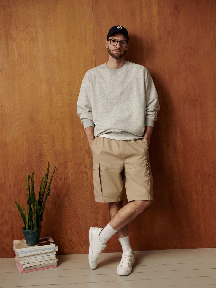 

Свитшот OVERSIZE FIT из футера