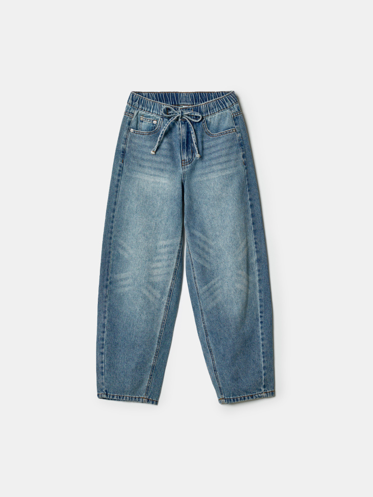 Джинсы Sela багги для мальчиков, голубой, арт. 42828