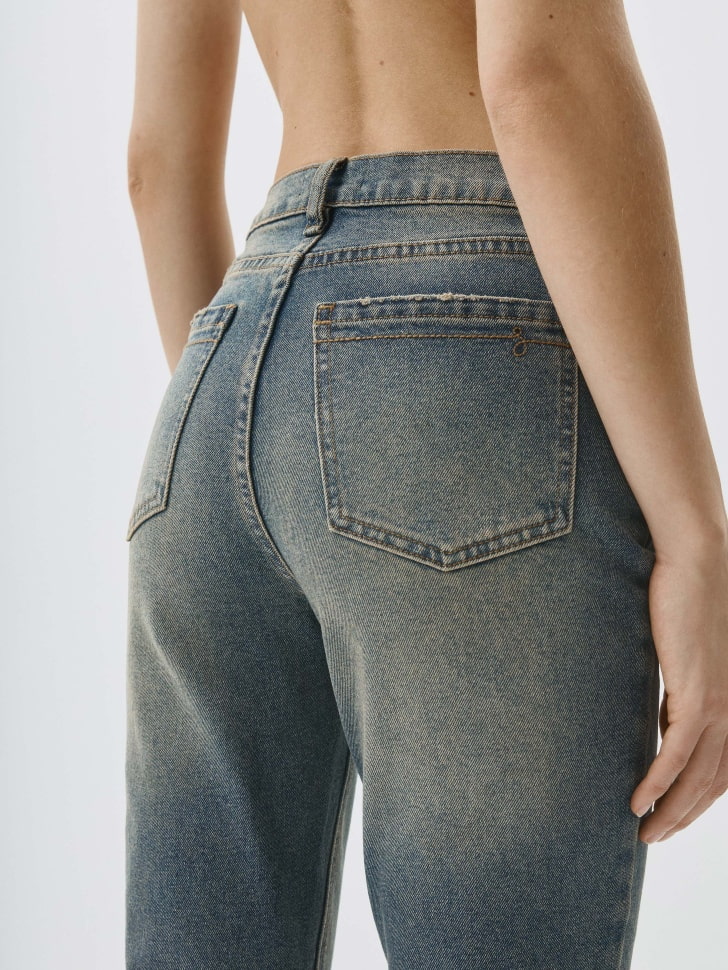 Джинсы 426 SLIM FIT с разрезами. Фото №6