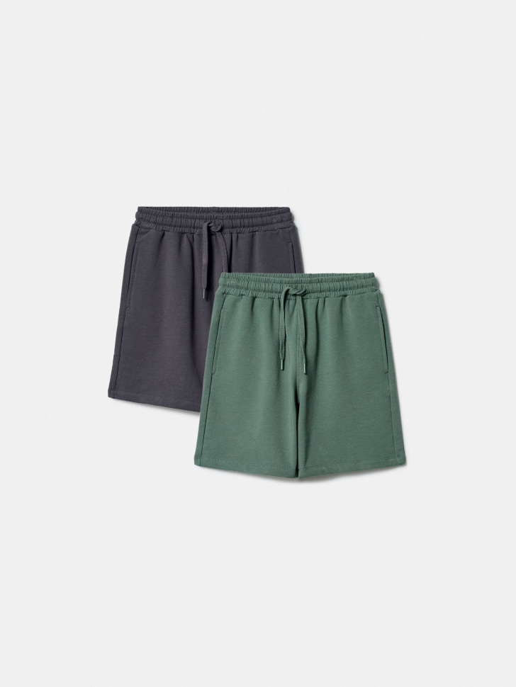 Трикотажные базовые шорты Sela, разноцветный, арт. 53652