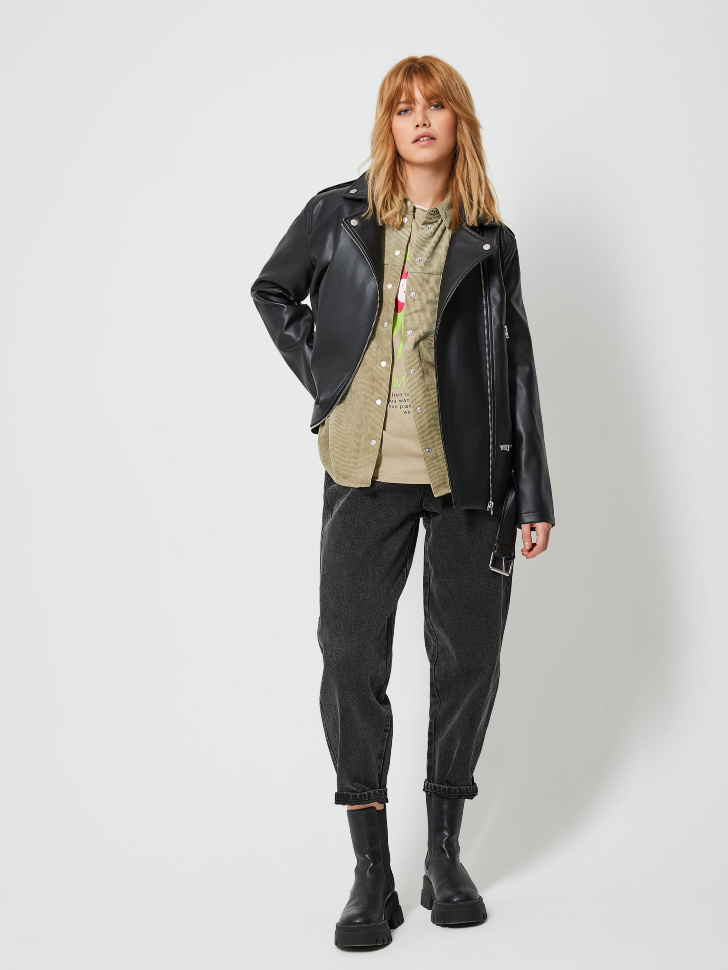 

Джинсы slouchy, Серый