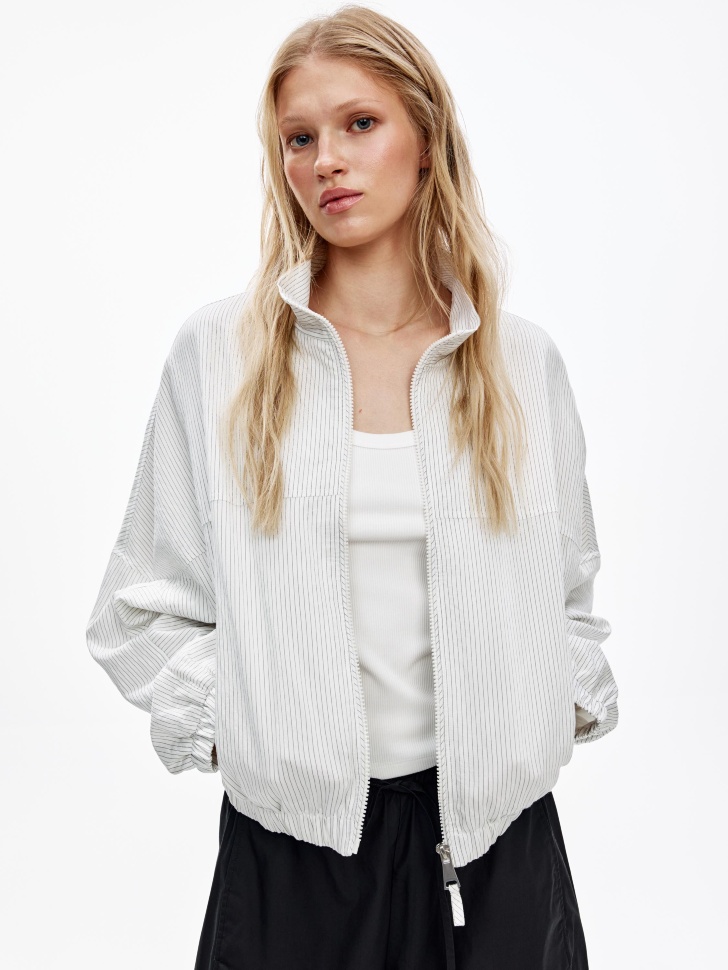 Укороченная куртка Sela, серый, арт. 49815