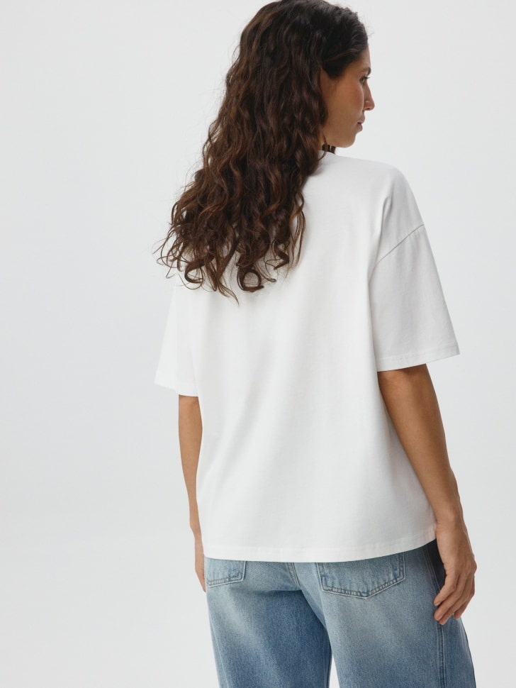 Футболка MIRA OVERSIZE FIT. Фото №3