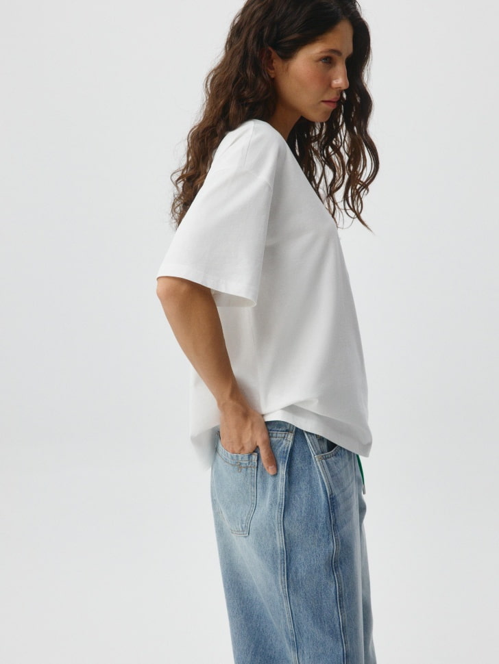 Футболка MIRA OVERSIZE FIT. Фото №4