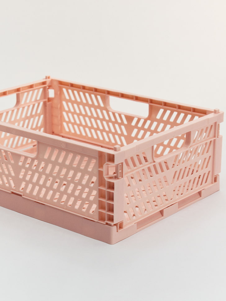 Большой пластиковый органайзер для хранения, розовый, арт. n/a