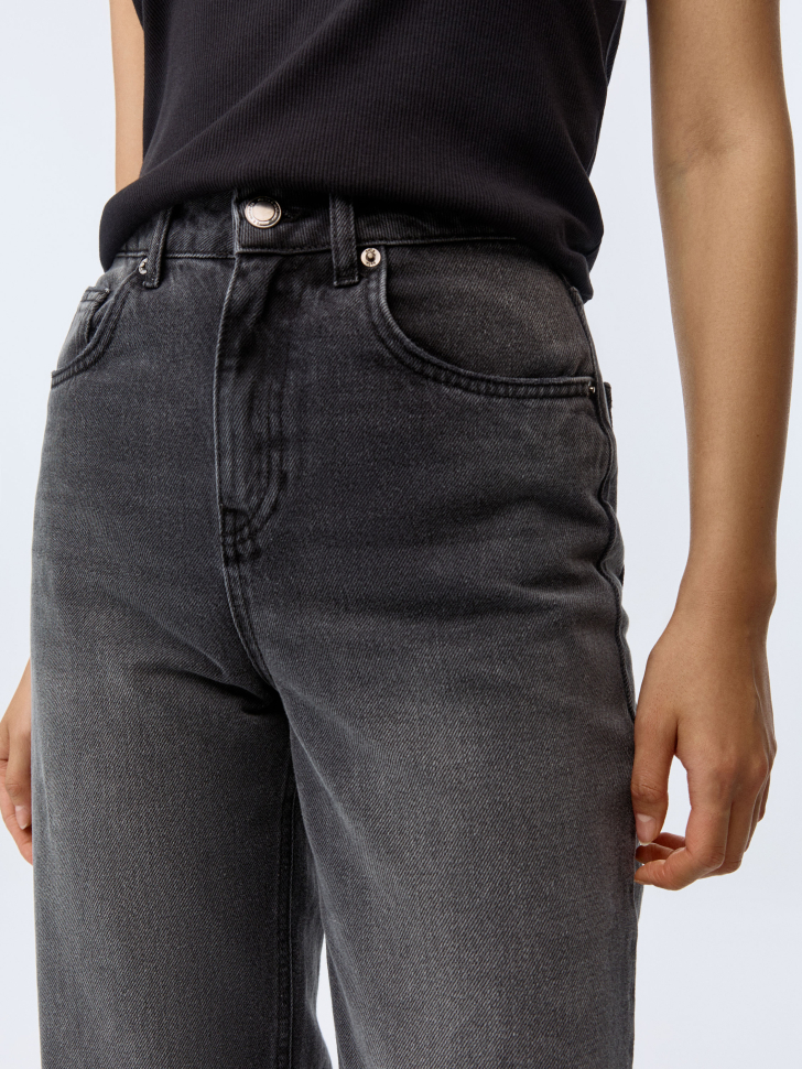 Джинсы 411 WIDE LEG из органического хлопка. Фото №5