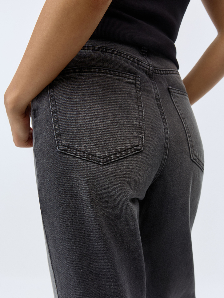 Джинсы 411 WIDE LEG из органического хлопка. Фото №6
