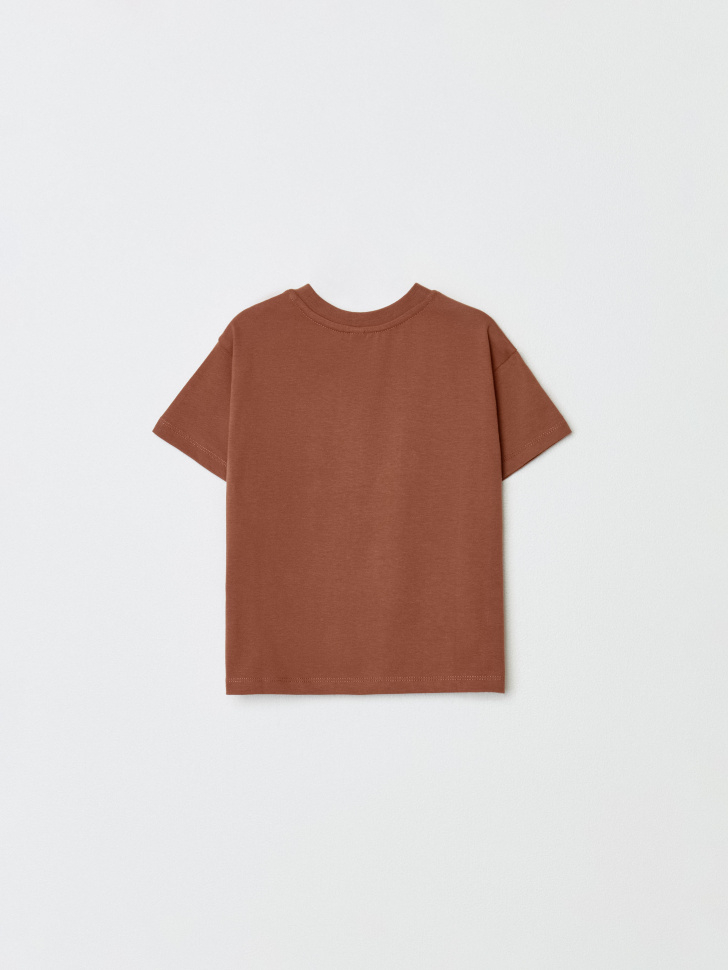 футболка оверсайз с принтом для девочек 4610517330154 в интернет магазине