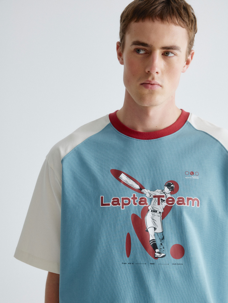 футболка оверсайз с принтом 4610517244352 в интернет магазине