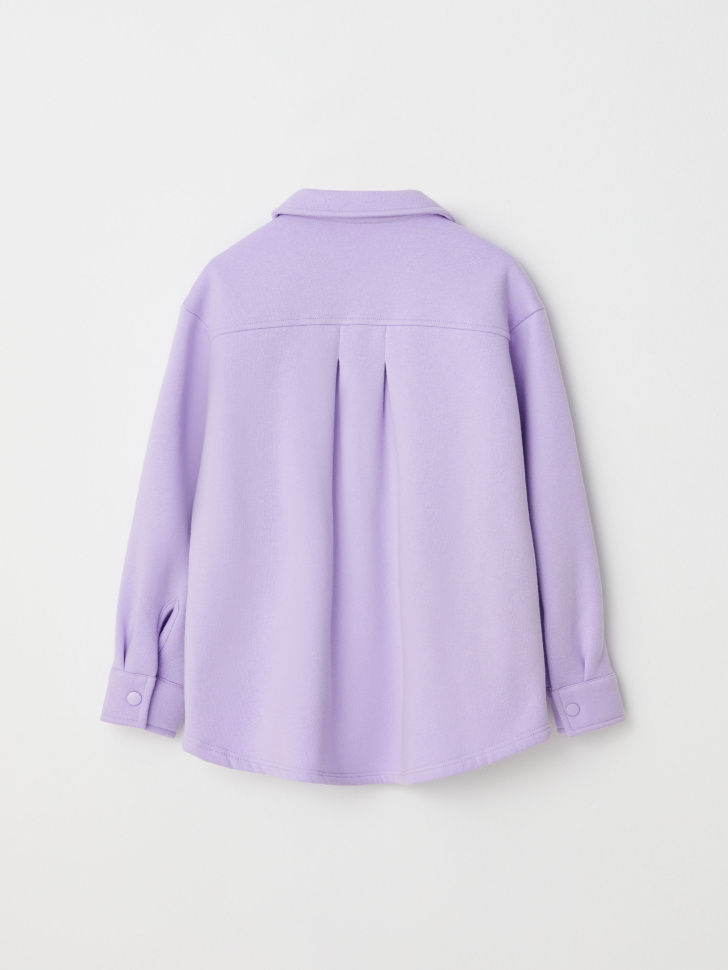 Трикотажная рубашка для девочек (фиолетовый, 140/ 10-11 YEARS) от Sela