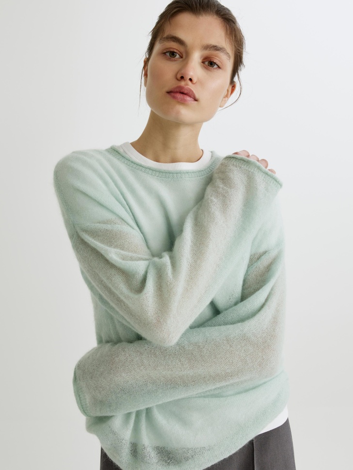 Джемпер SELA из смесовой шерсти альпаки, арт. 36615