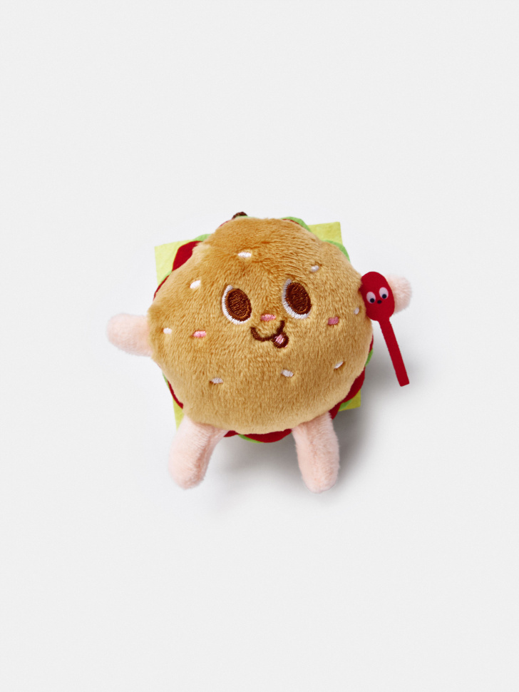 Украшение для обуви SELA Гамбургер, разноцветный, арт. 50435