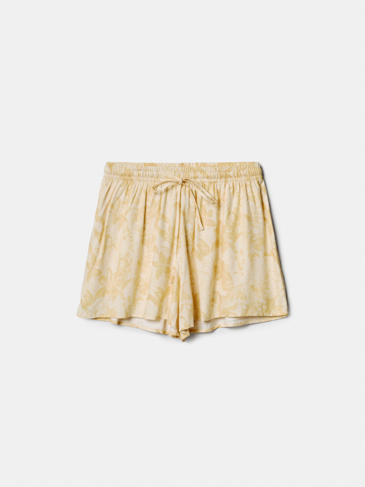 Пляжные шорты Sela из вискозы, желтый, арт. 52041