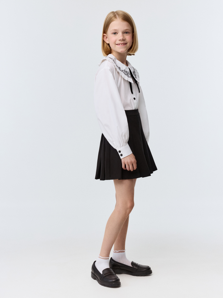 

Юбка в складку для девочек