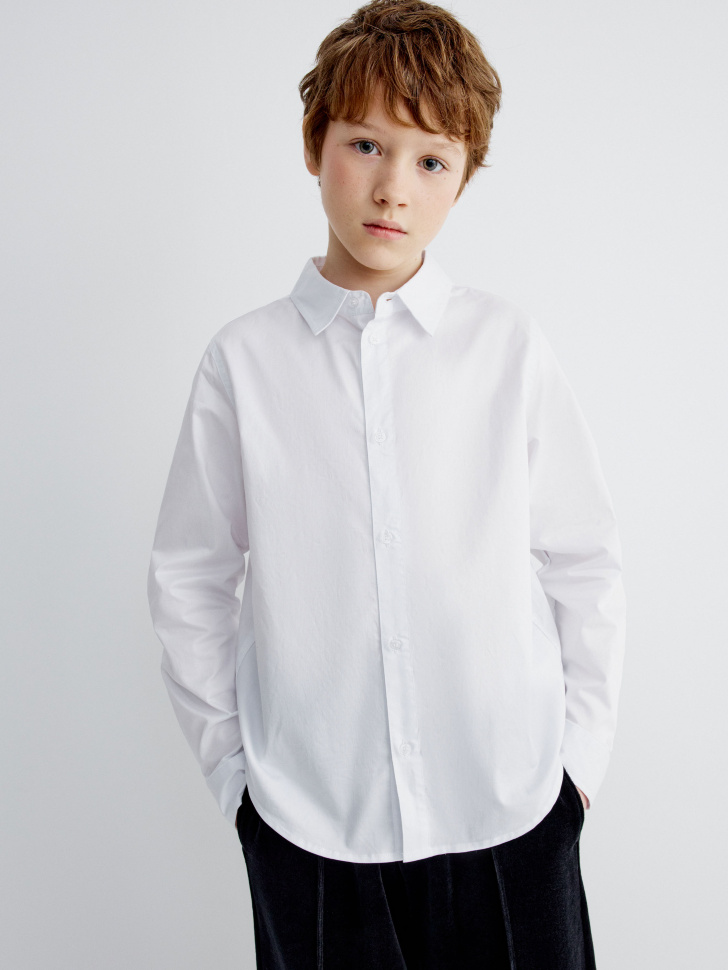 классическая рубашка для мальчиков 4680798661599 фотография