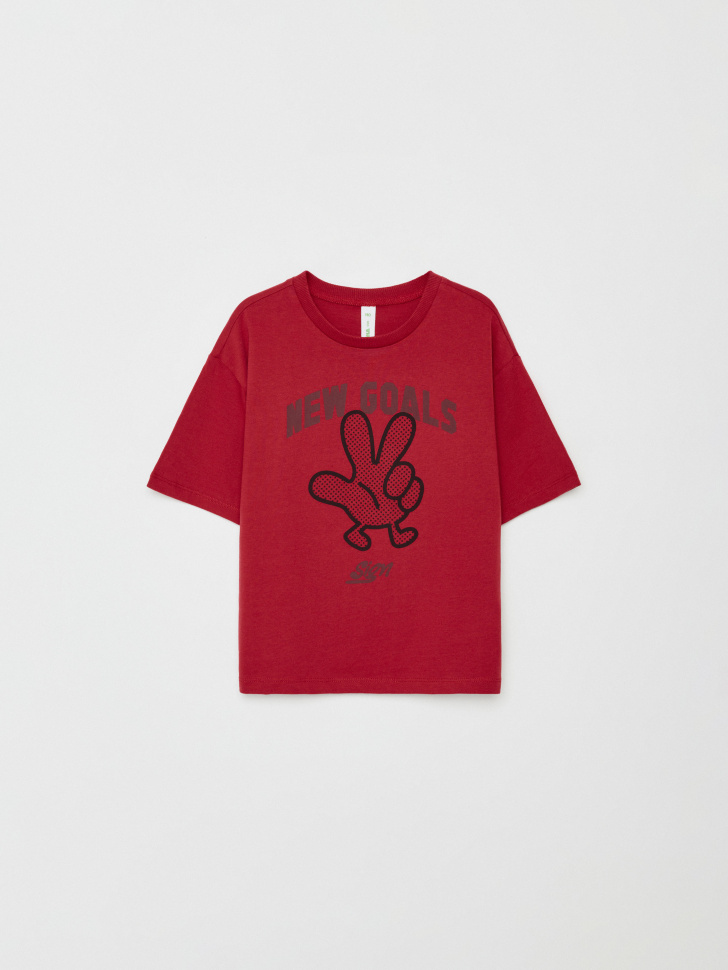 футболка оверсайз с принтом для мальчиков 4680798427867 фотография