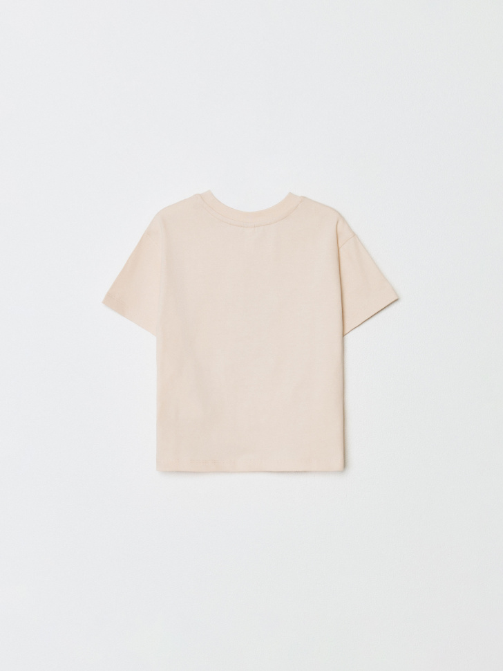 футболка оверсайз с принтом для девочек 4610517330208 в интернет магазине