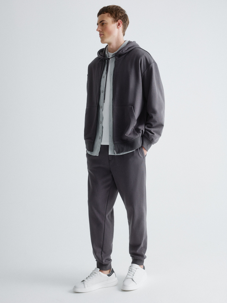 базовые трикотажные джоггеры со средней посадкой 4610517257468 фотография