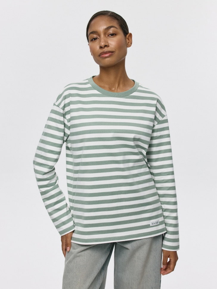 

Лонгслив ANNA OVERSIZE FIT