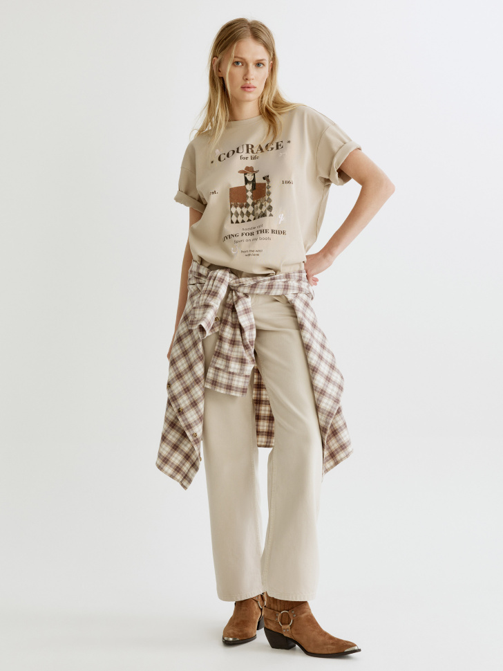 Джинсы SELA Wide Leg, арт. 37038