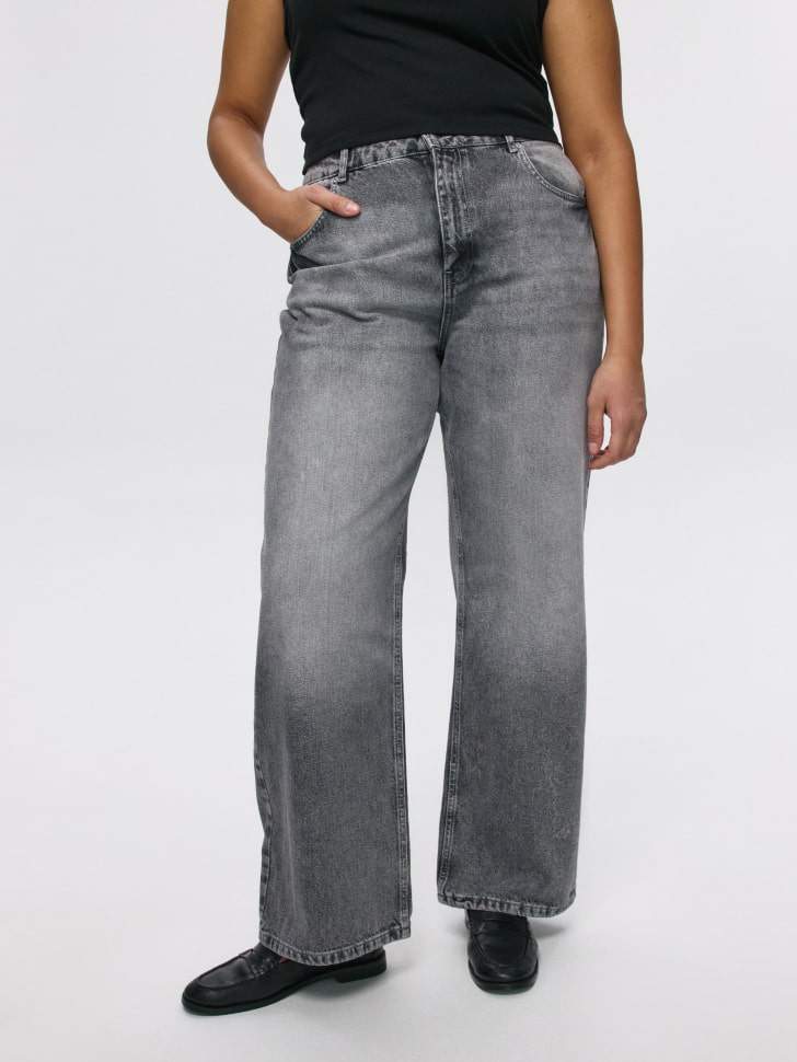 

Джинсы 411 WIDE LEG из органического хлопка