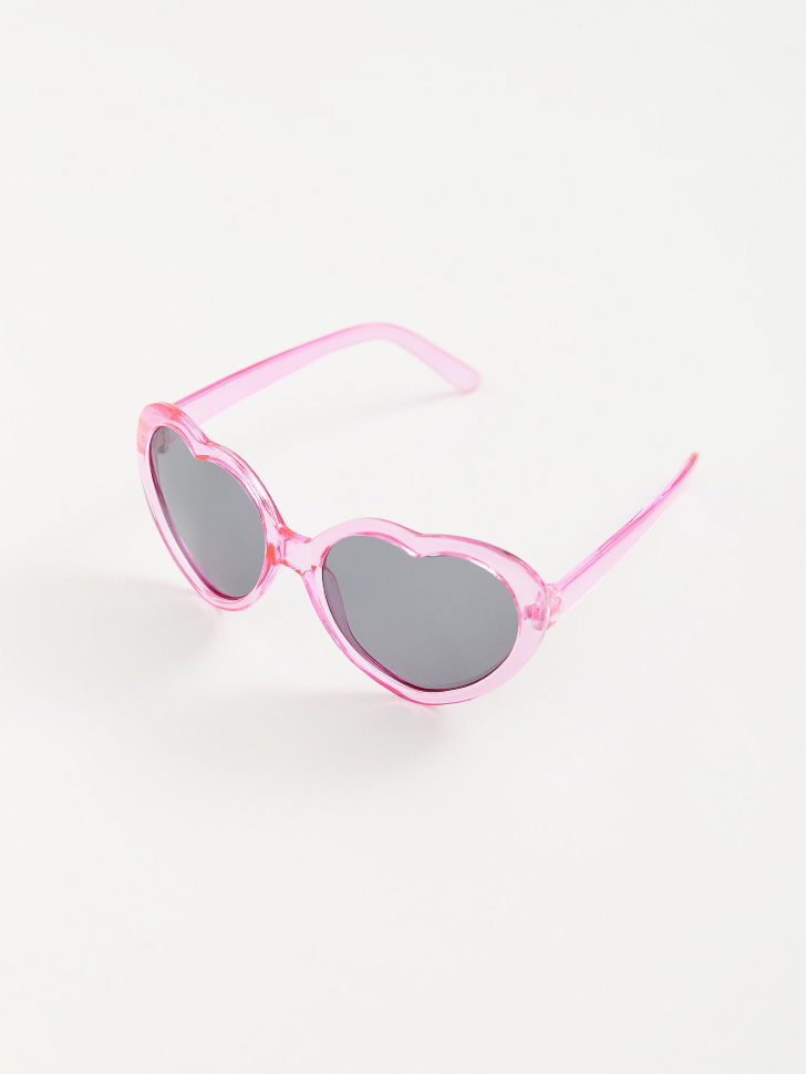 Детские солнцезащитные очки в форме сердечек sela 4680129451240 - фото 2