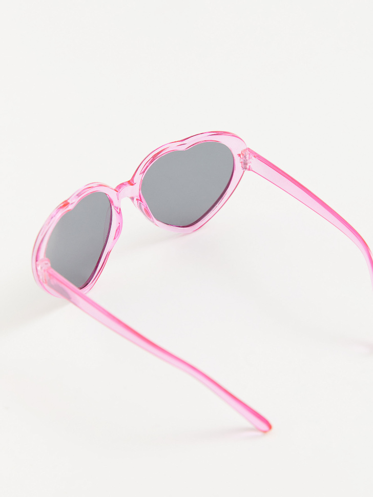 Детские солнцезащитные очки в форме сердечек sela 4680129451240 - фото 3