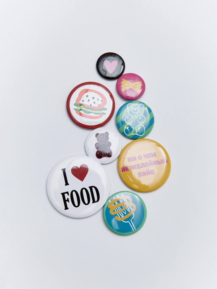 Набор значков Sela детский, арт. 37053