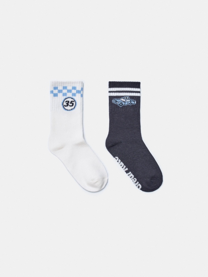 Набор носков SELA для мальчиков, разноцветный, арт. 43925