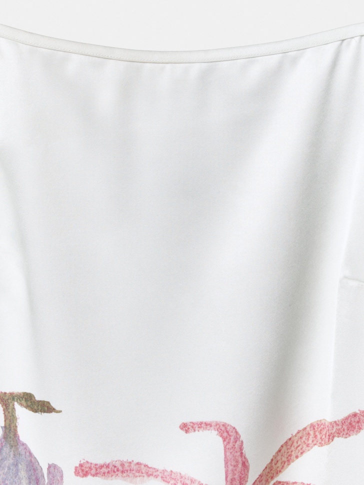 атласное платье из коллекции art people с анастасией рыбаковой универсального стиля с лицевой стороны