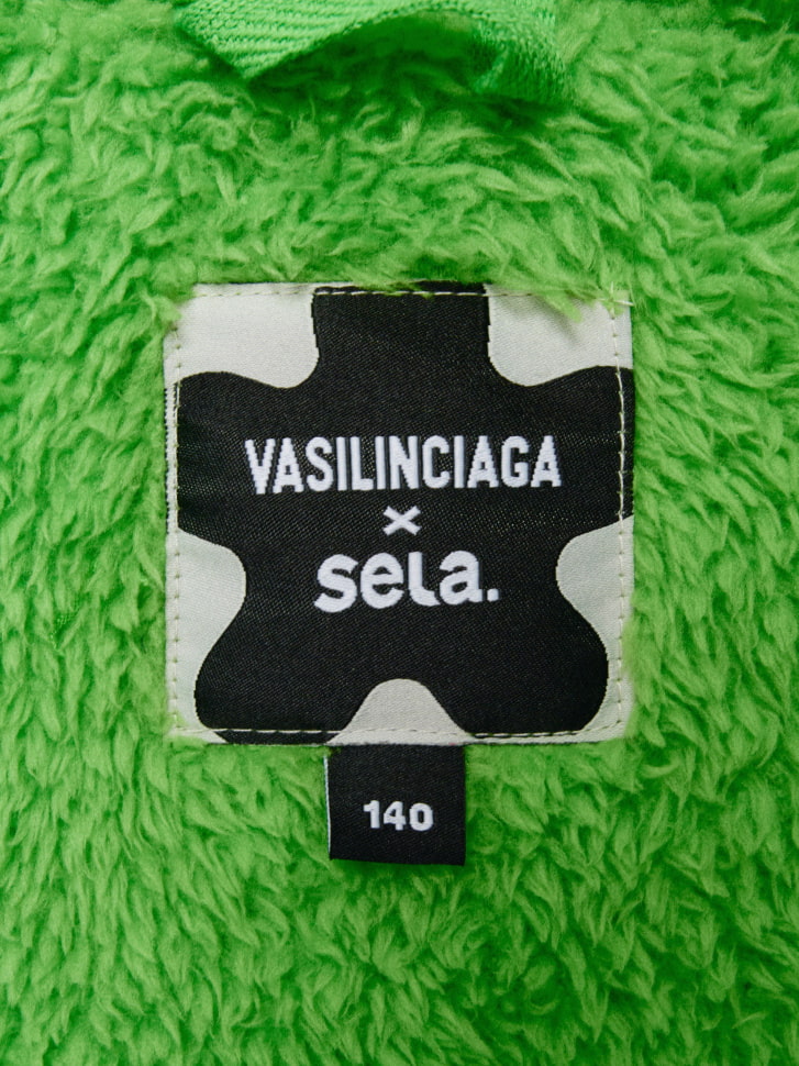 Плюшевая толстовка Вигге детская из коллекции SELA х VASILINCIAGA. Фото №10