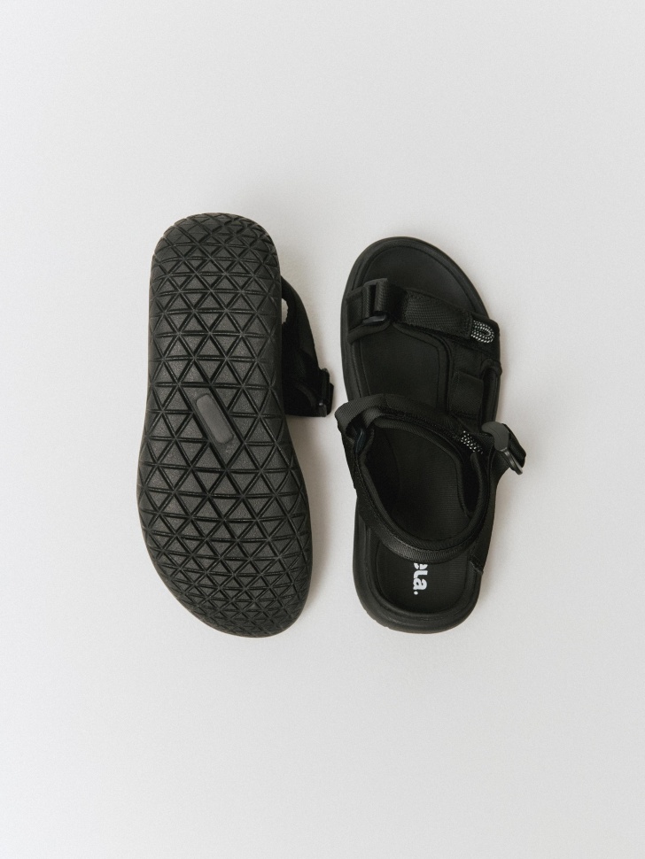 сандалии на липучках для мальчиков универсального стиля с лицевой стороны