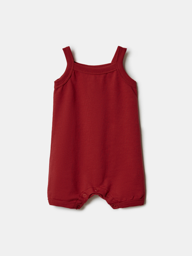 Комбинезон на лямках Sela, бордовый, арт. 53649