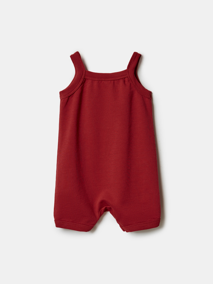 комбинезон на лямках для малышей от бренда sela вид слева