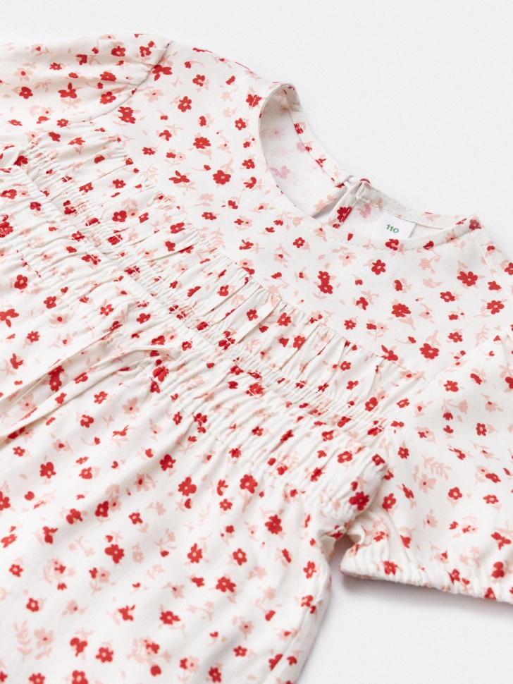 набор из блузки и шорт для девочек от бренда sela вид слева