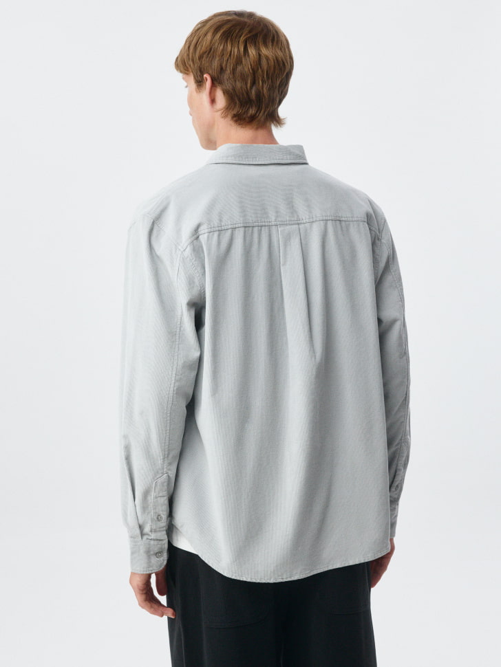 вельветовая рубашка regular fit 4680798529356 в интернет магазине