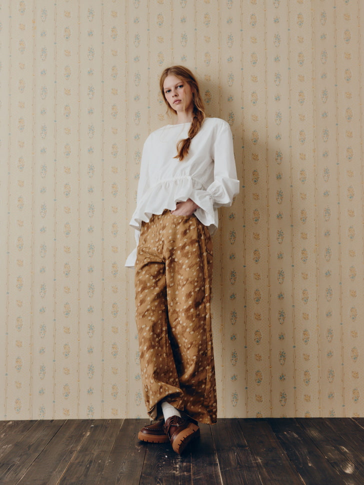 блузка с баской из линейки sela young 4610517182760 по акции