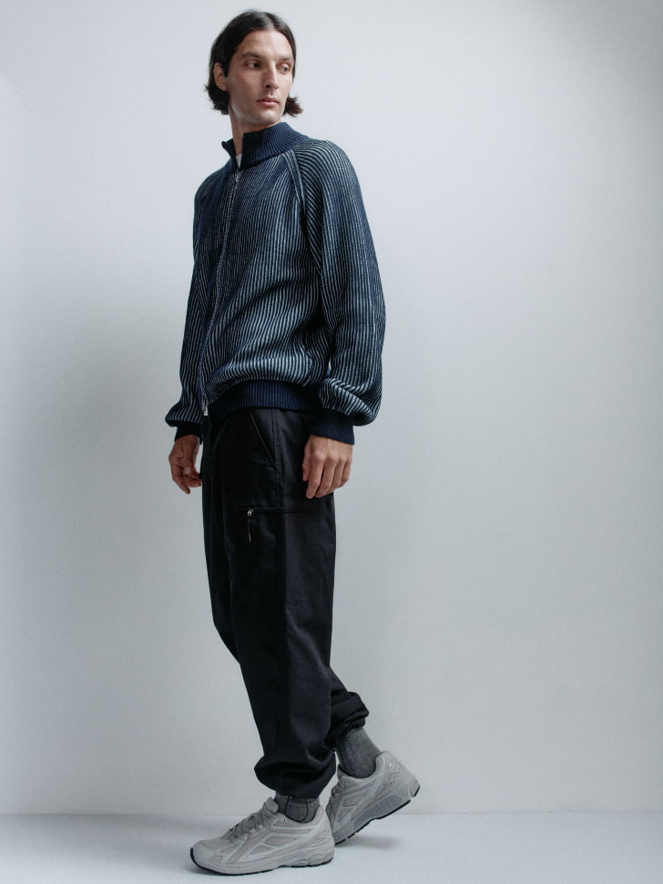 вязаный джемпер на молнии 4680704281781 по низкой цене