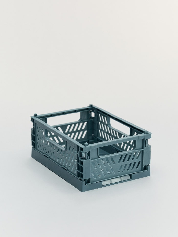 Пластиковый органайзер, серо-синий, арт. org001