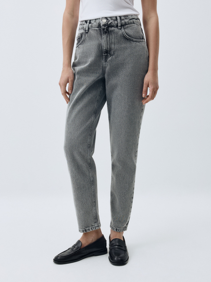 Джинсы 404 MOM FIT из органического хлопка. Фото №2